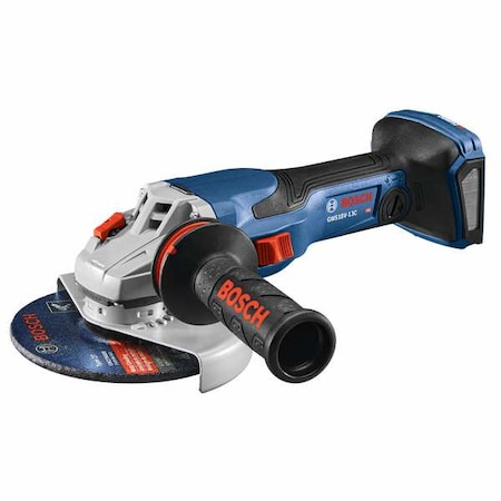 Bosch Angle Grinder, 18V DC, 5 in or 6 in Wheel Dia. GWS18V-13CN