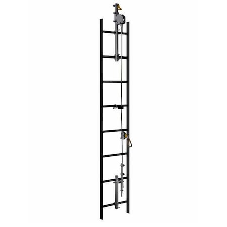 3M Lad-Saf Cable Vertical Safety System, 20 ft. Length, 310 lb Weight Capacity 6119020