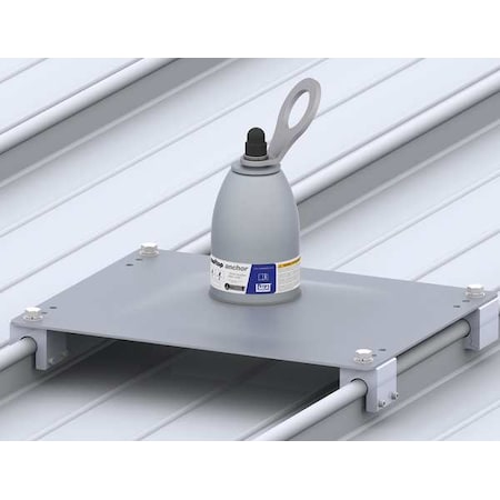 3M Roof Top Anchor, 17 1/4 in Length, 310 lb Weigth Capacity, Steel Anchor, 5,000 lb Tensile Strength 2100138