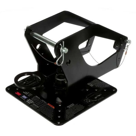 3M Roof Anchor, 16 1/2 in Length, 420 lb Weigth Capacity, Steel Anchor, SRL Bracket 2190071