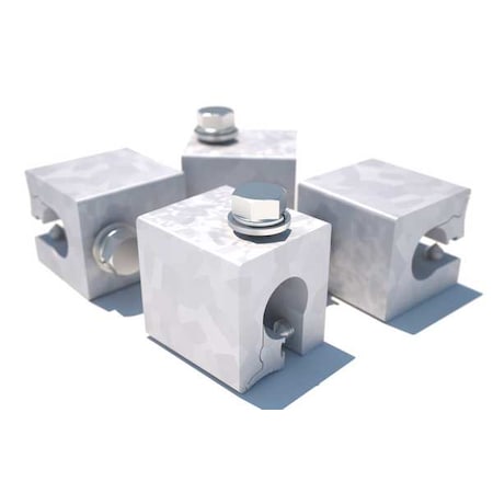 3M Z Maxi Clamp, 2 in Length, 310 lb Weigth Capacity, Steel Anchor, Clamp 7241204