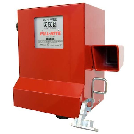 Fill-Rite Fuel Transfer Pump, 115V AC, 20 gpm Max. Flow Rate , 1/3 HP, Cast Iron, 1 1/4 in Inlet FR702VRU