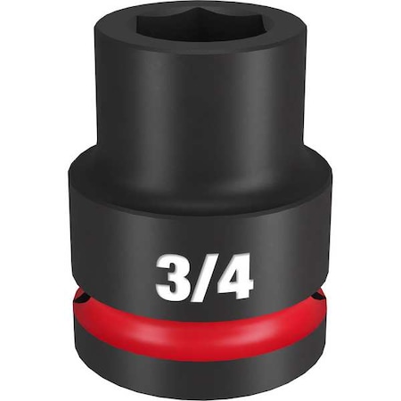 Milwaukee Tool 3/4 in. SHOCKWAVE Impact Duty 3/4 in. Drive Standard 6 Point Impact Socket 49-66-6303