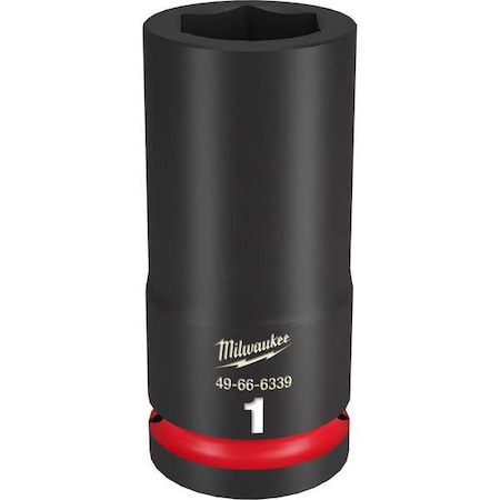 Milwaukee Tool 1 in. SHOCKWAVE Impact Duty 3/4 in. Drive Deep Well 6 Point Impact Socket 49-66-6339