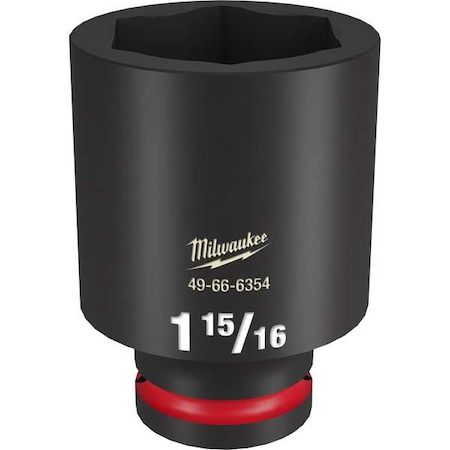 Milwaukee Tool 1-15/16 in. SHOCKWAVE Impact Duty 3/4 in. Drive Deep Well 6 Point Impact Socket 49-66-6354
