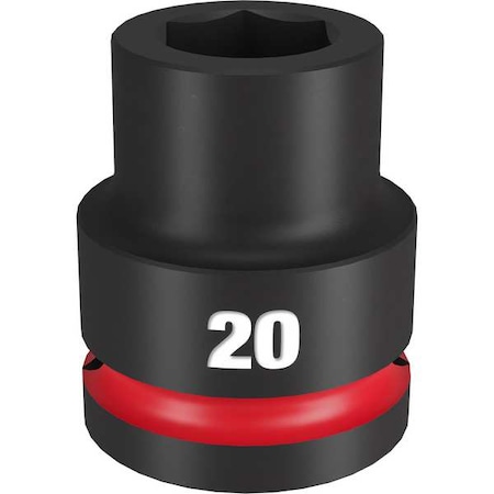 Milwaukee Tool 20mm SHOCKWAVE Impact Duty 3/4 in. Drive Standard 6 Point Impact Socket 49-66-6358