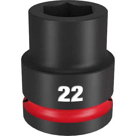 Milwaukee Tool 22mm SHOCKWAVE Impact Duty 3/4 in. Drive Standard 6 Point Impact Socket 49-66-6360