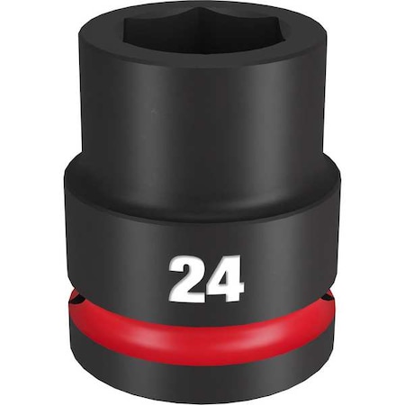 Milwaukee Tool 24mm SHOCKWAVE Impact Duty 3/4 in. Drive Standard 6 Point Impact Socket 49-66-6362