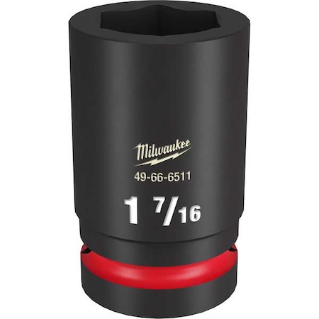 Milwaukee Tool 1-7/16 in. SHOCKWAVE Impact Duty 1 in. Drive Deep Well 6 Point Impact Socket 49-66-6511