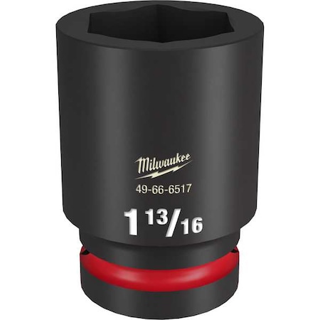 Milwaukee Tool 1-13/16 in. SHOCKWAVE Impact Duty 1 in. Drive Deep Well 6 Point Impact Socket 49-66-6517