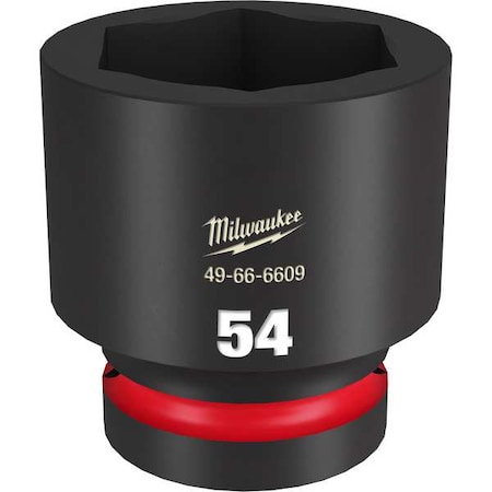 Milwaukee Tool 54mm SHOCKWAVE Impact Duty 1 in. Drive Standard 6 Point Impact Socket 49-66-6609