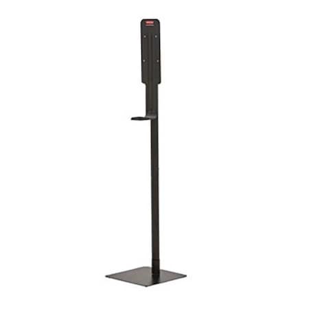 Rubbermaid Commercial Floor Stand Dispenser, Black, 51 73/100 in 2143543