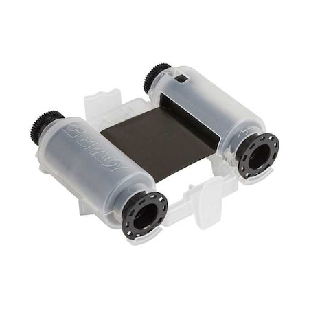 Brady Single-Color Printer Ribbon, Black, 150 ft L A62-R4300
