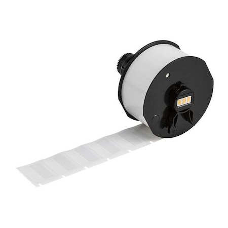 Brady Pre-Cut Label Stock Roll, White, Matte A62-16-499