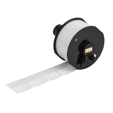 Brady Wraparound Label, White, Vinyl, 1/2 in W A62-1-427