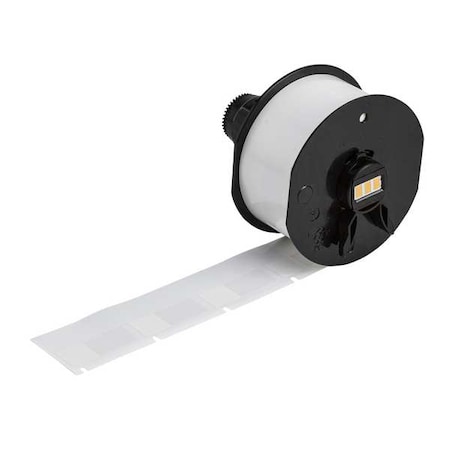 Brady Pre-Cut Label Stock Roll, White, Matte A62-13-499