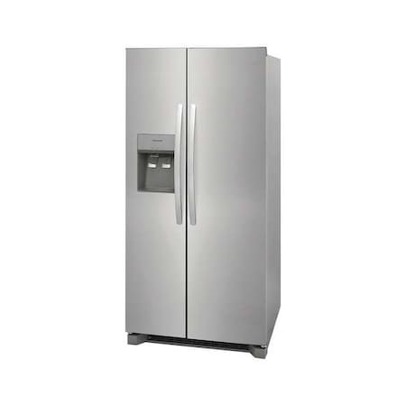 Frigidaire Refrigerator, Side by Side Style, SS FRSS2323AS