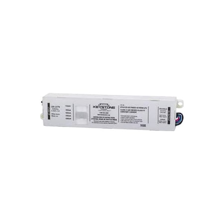 Keystone LED Driver, 0-10V, 6-5/16 in - L, 1PK KTLD-25-UV-PS600-42-VDIM-LP2