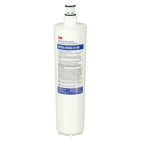 3M Aqua-Pure Quick-ConnectFilter, 2gpm, 41/2inDia HF20-A020-S-SR