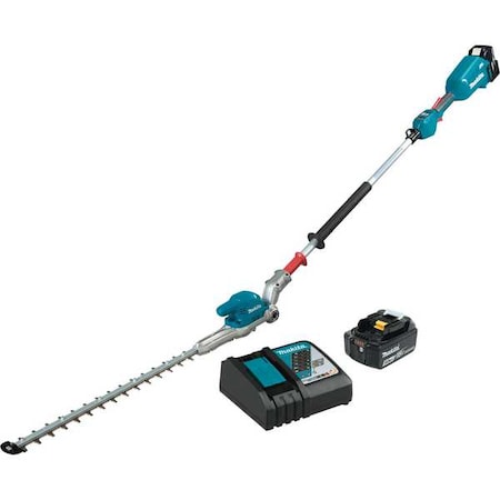 Makita Cordless Battery-Powered Hedge Trimmer Kit, Double-Sided 20 in L Blade, 18V Electric, 18 V XNU01T
