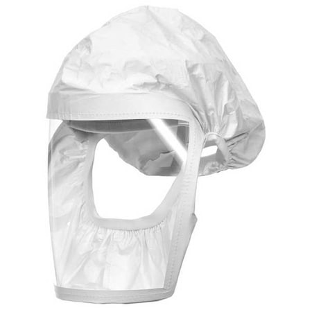 Msa Safety Low Profile PAPR Hood, Optimair TL - 4 pack, White 10215118