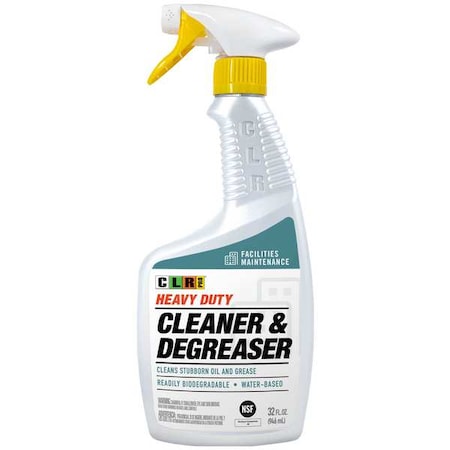 Clr Pro Cleaner/Degreaser, 32 oz Trigger Spray Bottle, Liquid G-FM-HDCD32-6PRO
