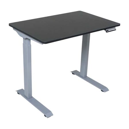 Victor Technology Electric Sit-Stand Desk, 36 in W, Black DC830B