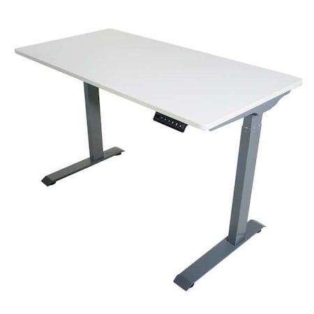 Victor Technology Electric Sit-Stand Desk, 48 in W, White DC840W