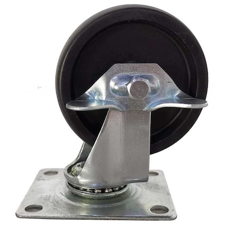 Westward Caster, Black, 500 lb, 1PK 61HP26