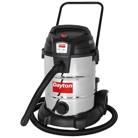 Dayton Shop Vacuum, 30 in H, 24 in L 61HV92