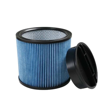 Dayton Cartridge Filter, 7 1/2 in H, Paper 61HV98