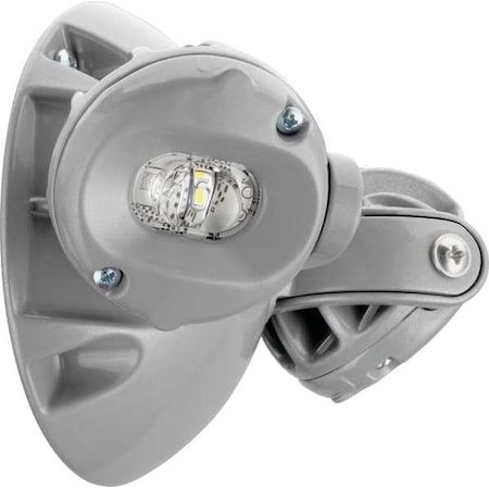 Lithonia Lighting Remote Head, 8 to 30 V, LED, Cst Alum, Sil ELMRW LP220L DNAXD T