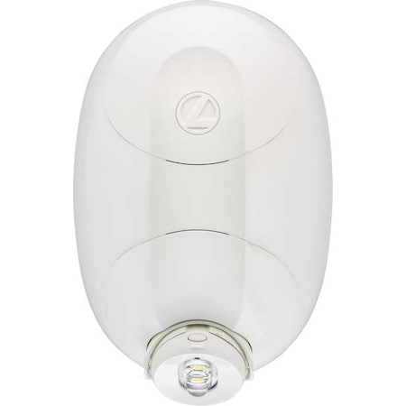 Lithonia Lighting Remote Head, 5 to 30V, LED, Thrmplst, Wht ELMRE LP220L SGL M12