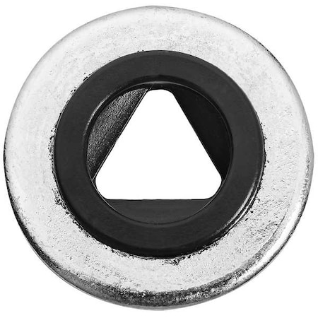 Zoro Select Sealing Washer, Fits Bolt Size 3/8 in Steel, Zinc Plated Finish, 5 PK ZMBSW-18