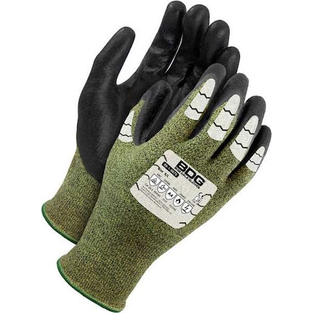 Bdg Cut-Resistant /Arc Flash Resistant Gloves, Cut Level A4 , Dipped , Neoprene, Nitrile , Sandy , 10 1 PR 99-1-9675-10