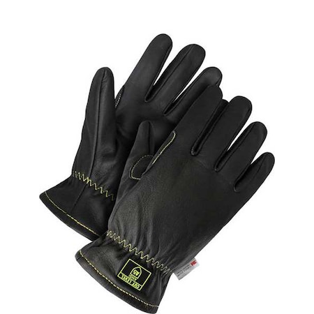 Bdg Cut-Resistant Leather Gloves, Cut Level A5 , S 1 PR 20-9-10751-L