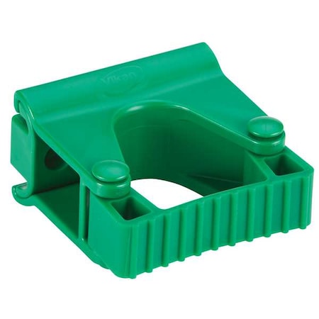 Vikan Tool Wall Bracket, 3 1/4 in L, Green 10132