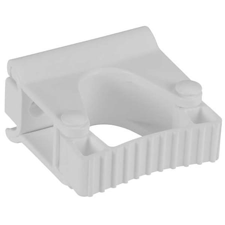 Vikan Tool Wall Bracket, 3 1/4 in L, White 10135
