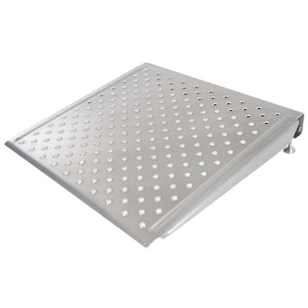Silver Spring 4" High Aluminum Adjustable Threshold Ramp - 24" L x 36" W