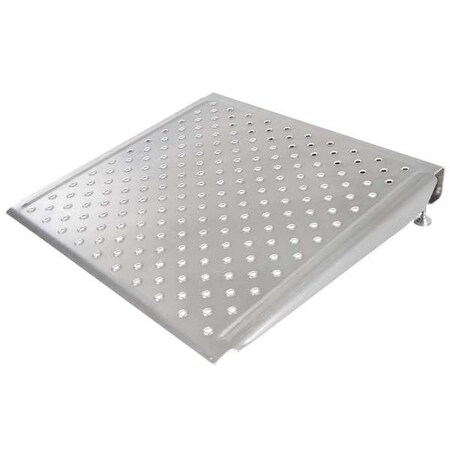 Silver Spring 6" High Aluminum Adjustable Threshold Ramp - 30" L x 30" W