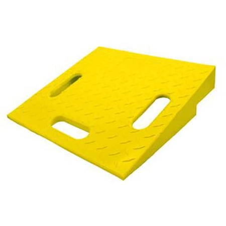 Diamondback Modular Hose Bridge, 3-1/2 in H, 1-1/8 ft L, 16 in W, 0 Channel, Polyurethane, Yellow UHB2025R