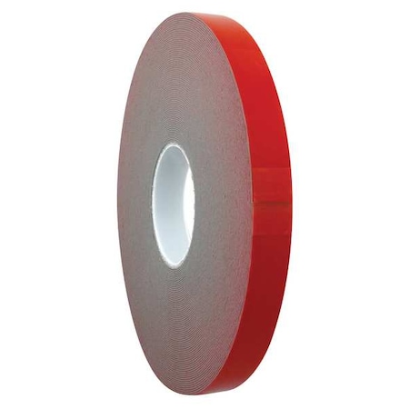 Intertape Double-Coated Tape, 15/16 in W, 36 yd L, 60 mil, Acrylic Foam, Double-Sided SGAFT