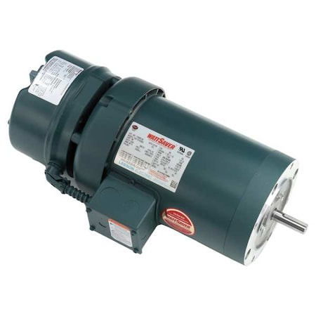 Leeson Three-Phase Brake Motor, 1 1/2 hp HP, 56C Frame, 208-230/460V AC Voltage, 1,750 RPM Nameplate RPM 119565.00