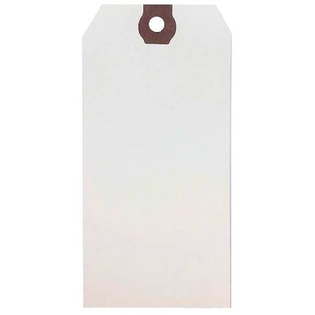 Zoro Select Shipping Tag, Colored, White, PK1000 61KU47
