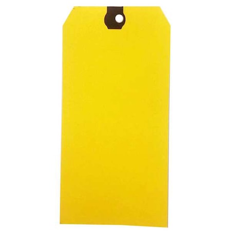 Zoro Select Shipping Tag, Colored, Yellow, PK1000 61KU48