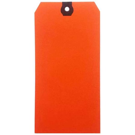 Zoro Select Shipping Tag, Colored, Orange, PK1000 61KT32