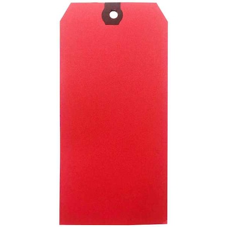 Zoro Select Shipping Tag, Colored, Red, PK1000 61KT33