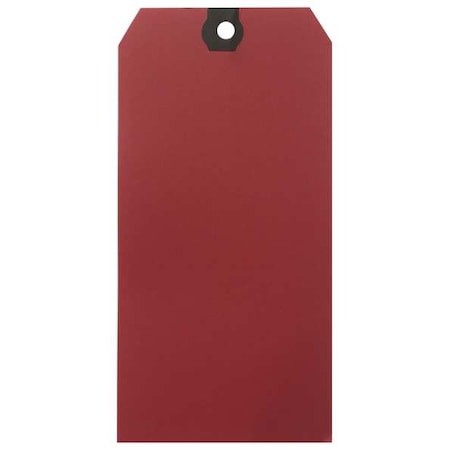 Zoro Select Shipping Tag, Colored, Red, PK500 61KU96