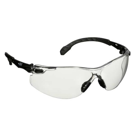3M Series 1000, Safety Glasses, Scotchgard Anti-Fog & Anti-Scratch, Clear Lens, Black Frame, Frameless S1501SGAF