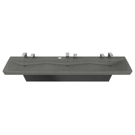 Bradley Bathroom Sink, 85.25"x20.625"x19.125" TLX-3-0021